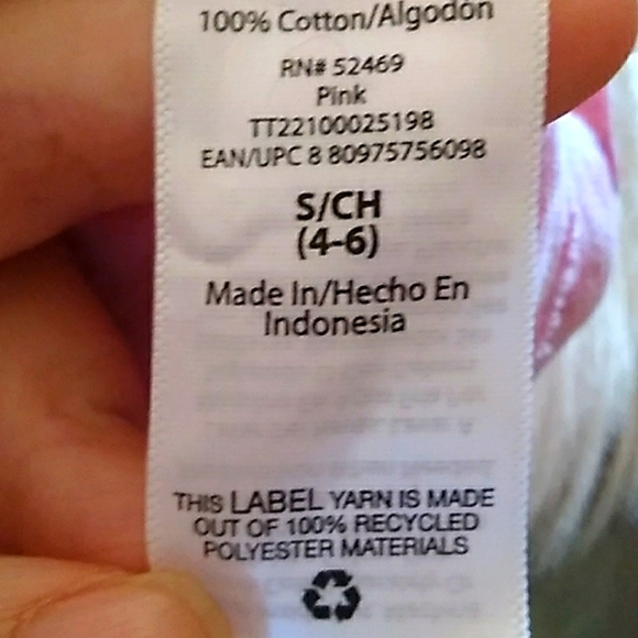 Time and Tru|Kids|  Pink Tye Dye Tank Top - Picture 12 of 12